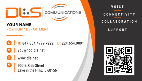 Join our Team: DLS Business Card