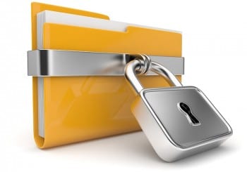Locked file image