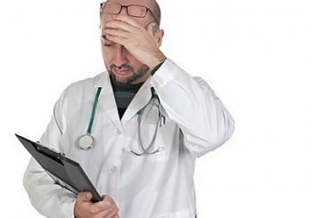worried doctor