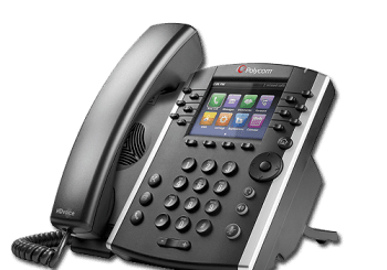 Polycom VVX400 integrates with most SIP-based business phone systems