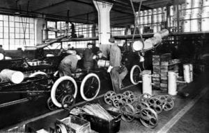 Form car assembly line